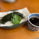 春別 - ホッキ昆と蕎麦つゆ