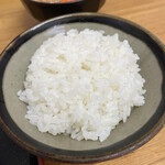 とんかつ 栄ちゃん - ぴかぴかご飯。