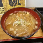 とんかつ 栄ちゃん - 豚汁止まらん