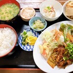 福食堂 - 豚キムチ定食　¥700
