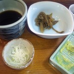 庭園そば処みさと - 蕎麦の薬味