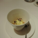 リストランテ カノフィーロ - 知床鳥のプロシュートコットとリンゴ