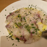 豪快イタリアン食堂 DESERT - 天然鮮魚のカルパッチョ1.5倍　1680円　