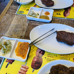 シュラスコB - ソースがまた美味しい