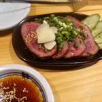 焼肉のぶ  - ローストビーフ