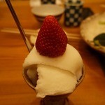 露石 - デザートで〆です