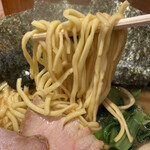 麺家 龍 - 酒井製麺の平中太麺