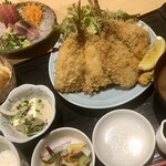 Nagomishoku Fuuryuu - アジフライ定食