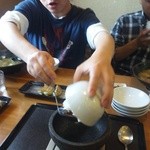 をうみ - 石焼雑炊セット