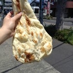 シルジャナ - ナン　食べ歩きー　めちゃうまっす。