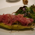 クッチーナ イタリアーナ ガッルーラ - 生ハムとヤングコーン