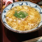 若菜そば - 醤油ラーメン550円