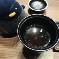 焼肉うしごろ 銀座店 - 秋トリュフと和牛のコンソメ