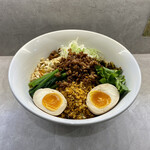 ほのぼんヌードルズ - ドロ坦々まぜそば 900円 味玉 120円