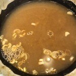 つけソバ いしい - スープ割り(スッキリスープ)