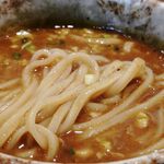 麺処さとう - 麺投入
