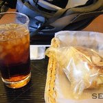 BAKERY CAFE RIO - デニクリとアールグレイ(ICE-Tea)//￥280