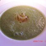 コート ドール - アラカルトで追加。梅しそのスープ