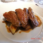 コート ドール - メイン。牛肉のハラミのロースト。