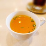 ダン珈琲店 - パスタのスープ