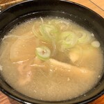 とんかつ けい太 - トン汁お代わり