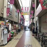 爽月 - 商店街の中にあります　※この商店街、7年ぶりに来たよ