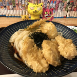 爽月 - とり玉天うどん　880円（税込）　※180度、回転させてみた