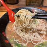 がむしゃら - 替玉細麺 麺リフト(2022/10)