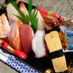 Sushi Masu - 令和4年11月
                      大ネタにぎり9貫B 890円