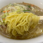 虎林 - タンメンの麺