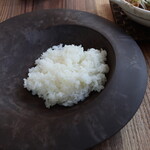 二橋 - 岡﨑産、ミルキークイーンのご飯