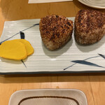 焼鳥 庄ちゃん  - 焼きおにぎり　炭の香りのおこげ