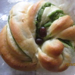 パン ドゥダン - 抹茶あんぱん