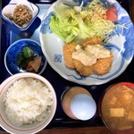 あかんたれ - ほたてフライ定食