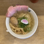 竹内ススル - 塩中華そば＋煮玉子