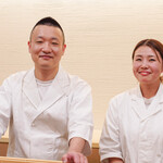 いしまる - "主人（あるじ）沼里裕幸（ぬまりひろゆき）親方（おやかた）"と"御内儀（おかみ）?"【掲載許可濟】2021-01撮影