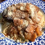 あかんたれ - ハンバーグ明太子スパゲッティ