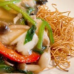 施家菜 - 香港式あんかけ焼きそば