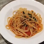 一汁三菜イタリア～の - スパゲティ(トマトソース)