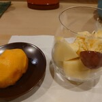 うを徳 - 信濃ゴールド&ピオーネ&アイス