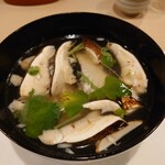 うを徳 - 松茸(信州)&鰆(鳥羽)