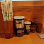 ケンチャンラーメン - 調味料