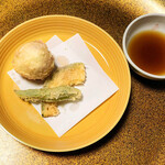 長島 - 6.天婦羅 無花果 南瓜 おくら