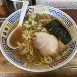 Asa Bura-Men - とんこつ正油ラーメン(¥850)