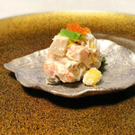 長島 - 1.白和え(帆立 海老 銀杏 栗 シメジ 三葉 とびこ)