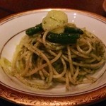 Bar Vintage with Restaurant - バジルたっぷりジョノヴェーゼの、取り分け後♪