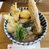 讃式 - 料理写真:ちく玉天とかしわのぶっかけ ¥890 + 中盛り(1.5玉) ¥70