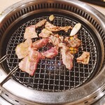 Yakiniku Reimen Yamato - 網焼き