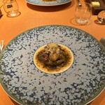 モノリス - ❻白子のムニエル、焦がしバターソース、ブランダード。