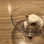 吉花 - イチジクのザバイオーネ、美味